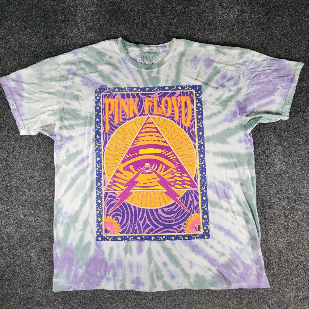Pink Floyd Tie Dye T-shirt Adult Size L/XL - Picture 2 of 6